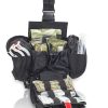 Botiquín en bolsa de paramédico pernera molle, poliamida negro (QUICKAID'S MB11.006) - Imagen 2
