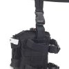 Botiquín en bolsa de paramédico pernera molle, poliamida negro (QUICKAID'S MB11.006) - Imagen 4